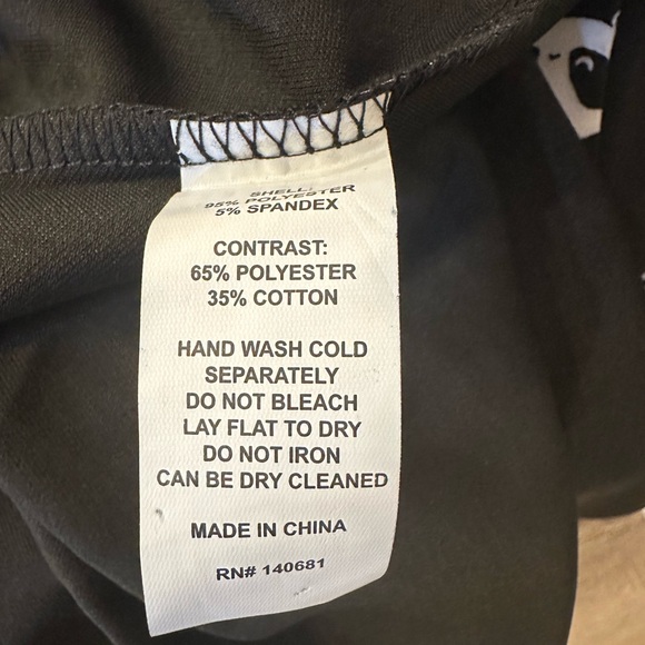 Unique Vintage Black Dress with Red Bow and Panda  Patterns 🐼 NWT - Picture 10 of 11